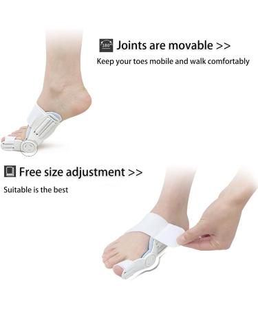 Bunion Corrector - Orthopedic Toe Straightener for Women and Men | Adjustable Bunion Splint with Silicone Pad for Bunion Relief (1PC) - Buy Online on GoSupps.com