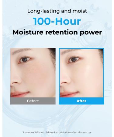 BOM Hyaluronic Acid Moisture Cream 1.69 fl oz Moisturizing Face Cream with Low Molecular Moisturizer Capsules and Vitamins 100 Hour Hydration Moisture Lock Hypoallergenic Vegan Korean Skincare - Buy Online on GoSupps.com