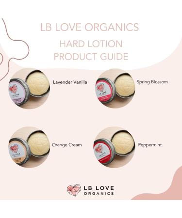 Organic Hard Lotion Bar - Plastic Free Moisturizer | Beeswax & Plant-Based | Orange Cream Scent - Buy Online on GoSupps.com