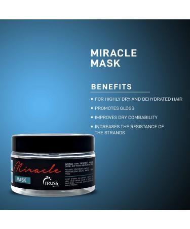TRUSS Infusion Shampoo and Conditioner Set with Miracle Hair Mask - For Dry, Damaged Hair - Buy Online on GoSupps.com