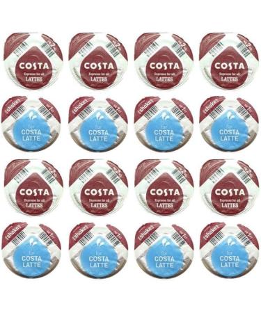 Tassimo Costa Latte T-Discs Coffee & Milk Pods 20 Drinks/ 40 T-Discs - SOLD LOOSE - Buy Online on GoSupps.com