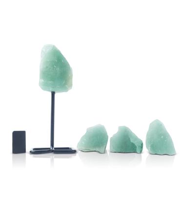 Zodiac Sign Libra Power Crystal Set of 3 Pcs Gift Set Featuring Green Aventurine for Abundance   Fortune   Progress   Health