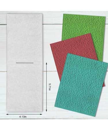 LANGFON Lace Flower Embossing Folder - DIY Card Making & Scrapbooking Template - Buy Online on GoSupps.com