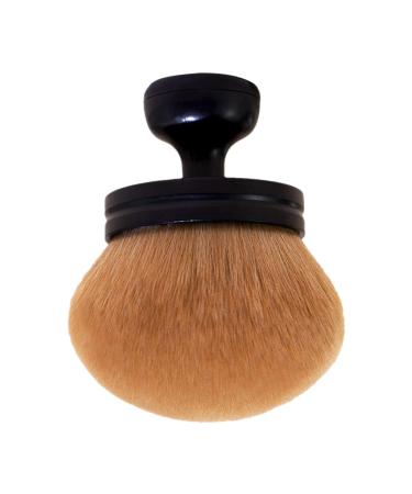 Powder Brush for Loose Powder | Blush Brush Powder Makeup Brush | Nail Brush Face Brushes Makeup Setting Powder Brush with Mushroom Head for Setting Loose & Pressed Powder black