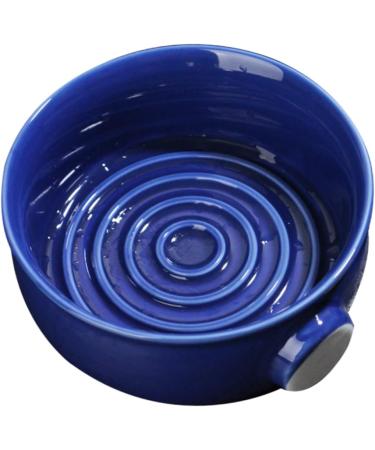 Minkissy 3-Pack Shaving Cup Set | Ceramic Shaving Soap Bowl for Men | Blue Razor Bowl 11.5x11.5cm - International Shipping Available - Buy Online on GoSupps.com