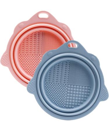 Angoily 10 pcs Foldable Brush Cleaner Mat Makeup Tools powder puff Cosmetics Brush Scrubber Makeup Cleaner wash bowl cleaning pad cleaning bowl cleaning board Cleaner Makeup Brush Cleaner 14.5x14.2cmx5pcs Assorted Colorx5pcs - Buy Online on GoSupps.com