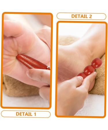 Minkissy 20-Piece Acupuncture Rod Massage Tool Set - Portable Foot Massager Puncture Sticks & Shaking Massager for Ultimate Relaxation - Buy Online on GoSupps.com