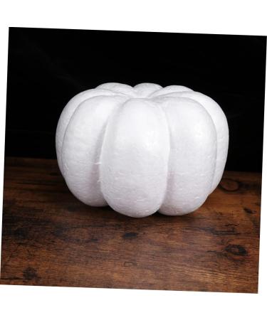 HOMSFOU 3pcs Artificial Pumpkins Decoration Jack- O- Lantern Decoration Diy Pumpkin Props Pumpkin Modelling Haunted House Pumpkin Decoration Fake Vegetables Pumpkin Lantern Child White Whitex3pcs Size 1x3pcs - Buy Online on GoSupps.com