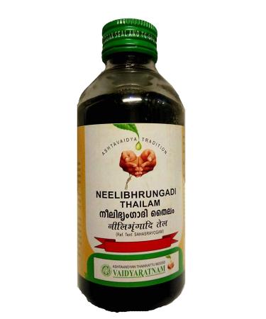 Neelibhringadi Thailam 200 Ml Ayurvedic herbal products Ayurveda Organic products