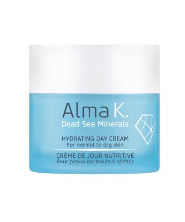 Alma K Hydrating Day Cream - Day Face Cream for Normal to Dry Skin - Daily Face Moisturizer - Facial Moisturizer with Olive and Avocado Oils - 1.7 oz 1.7 Fl Oz (Pack of 1)