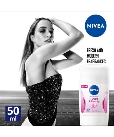 NIVEA Pearl Beauty Stick Deodorant 50ml - Anti-Transpirant - 3 Pack - Buy Online on GoSupps.com