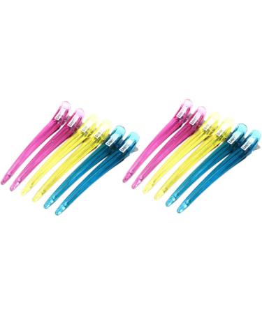 Beaupretty 12 Set Crystal Clip Thin Reindeer Headband Adult Seamless Clip Hair Partition Clip Long Mouth Clip Classroom Black Barrettes Hair Pin Hair Clip No Trace Alligator Clip - Buy Online on GoSupps.com