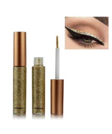 1 pcs Liquid Eyeliner Set Glitter Liquid Eyeliner Waterproof Shimmer Silver Gold Metallic Colorful Eyeliners Eyeshadow Makeup 6#