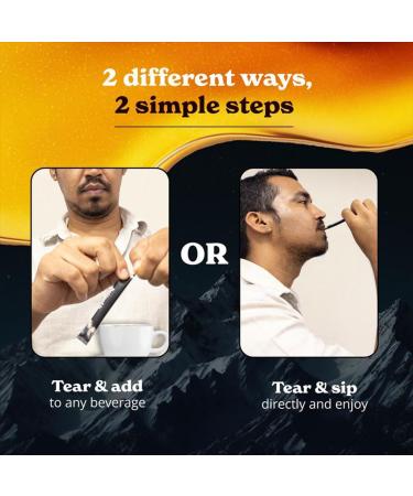 Himalayan Shilajit Honey Sticks with Saffron(2 Pack) Natural Energy & Wellness Support Source of Fulvic Acid & Trace Minerals 30 On-The-Go Sticks - Buy Online on GoSupps.com