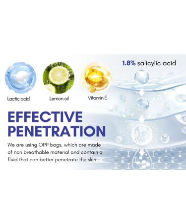 Foot Peel Mask (2 Pairs) - Exfoliating Treatment for Baby Soft Feet Aloe Vera & Lavender Remove Dead Skin Dry Cracked Heels Spa Quality for Men & Women - Buy Online on GoSupps.com