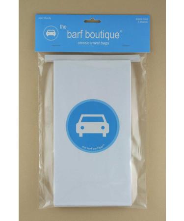 Car Vomit/Barf Bags - Travel & Motion Sickness Bags (5/pk) 5 Count (Pack of 5)