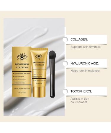  Generisch Firming eye cream - 50 ml - Natural eye care for firmer skin - Morning evening after sleep at home while traveling by plane - Under makeup for women and men - Buy Online on GoSupps.com