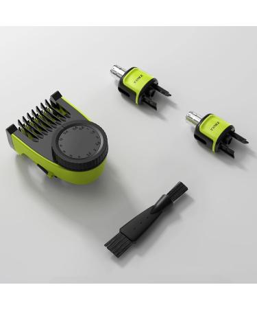 Replacement Attachments & Nose Hair Heads for Philips OneBlade QP2520/30 QP2620/30 - 4Pcs Set - Buy Online on GoSupps.com