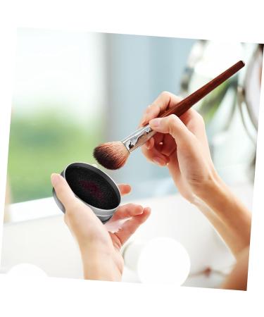 Beavorty 9 Sets Makeup Brush Cleaning Box Makeup Brush Cleaner Pad Make up Brush Clean Pad Quick Color Change Sponge Portable Makeup Brush Cleaner Sponges Foundation Makeup Brush Dry Sponge - Buy Online on GoSupps.com