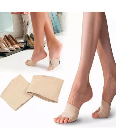 Buy 2 Pairs Anti-Fatigue Compression Forefoot Pads | Pain Relief Cushions for Sesamoiditis & Metatarsalgia - Soft & Comfortable | Ideal for Men & Women - Buy Online on GoSupps.com