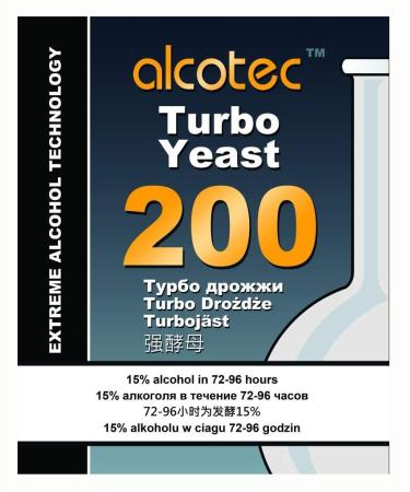 Turbo Yeast - Batch 200-86g | Vodka Yeast | Distilling Yeast | Mash Yeast | Yeast for Fermentation
