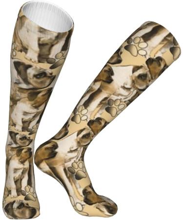 Mastiff Family Compression Socks for Men & Women - 15-20 mmHg Circulation Support for Running & Cycling - Buy Online on GoSupps.com