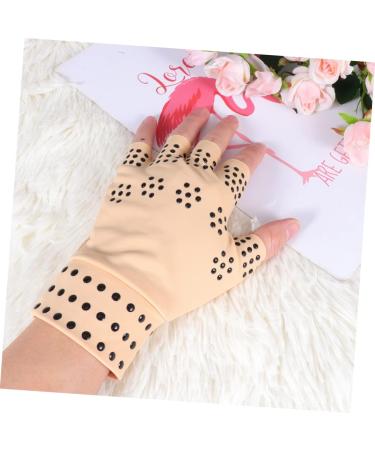 Healeved Magnetic Therapy Half-Finger Gloves - 2 Pairs Anti-Glove Protection for Pain Relief - Buy Online on GoSupps.com
