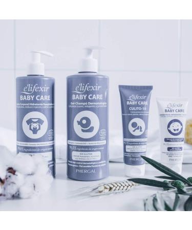 E LIFEXIR Baby Care Gel ECOCERT Champu 500ml | Organic Baby Shampoo for Gentle Cleansing - Buy Online on GoSupps.com