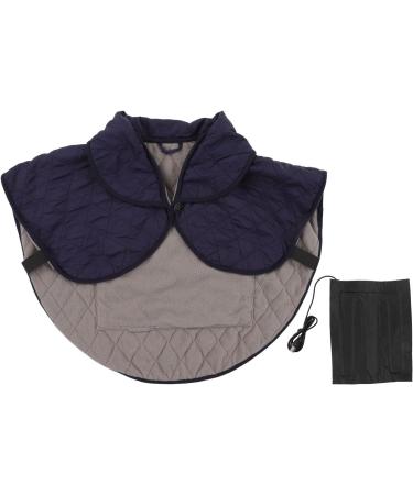 Chiciri Electrical Heating Scarf & Heating Pillow Cold-Resistant Portable Polyester for Seniors (Dark Blue) | International Shipping - Buy Online on GoSupps.com