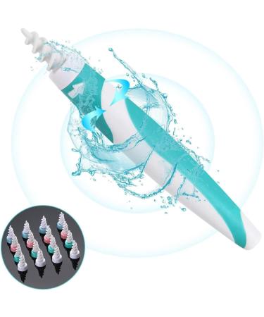 Funthy Earwax Removal Tool Kit with 16 Silicone Heads - Spiral Ear Wax Cleaners for Kids & Adults - Buy Online on GoSupps.com