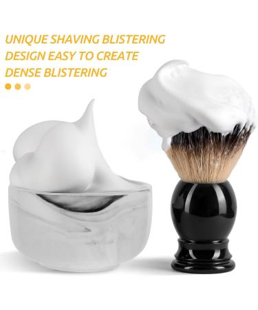 Beavorty Shaving Soap & Porcelain Razor | Multi-Purpose Mini 360ml for Men | Face Cleansing Foam - Buy Online on GoSupps.com