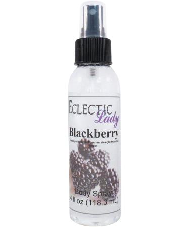 Blackberry Body Spray 4 ounces Body Mist for Women with Clean Light & Gentle Fragrance Long Lasting Perfume with Comforting Scent for Men & Women Cologne with Soft Subtle Aroma For Daily Use 4 Fluid Ounces