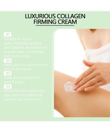 Crsetmyth Collagen strengthening cream 100 G Collagen strengthening lotion Body moisturizer Hautstrafende Und Straffende lotion Euchtigkeitsspendende Collagen cream for the face Deep care - Buy Online on GoSupps.com