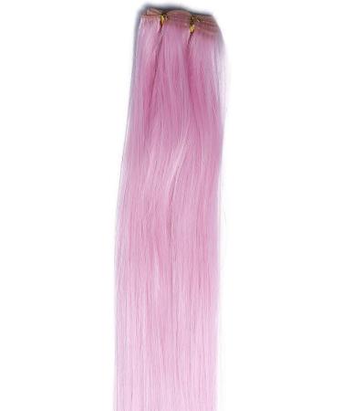 WIG ME UP - VK-WEFT-T2317 Weft tress of synthetic hair sleek for wig extension making Cosplay Theatre hair length 30 inches tress width 98 inches bright pink - Buy Online on GoSupps.com