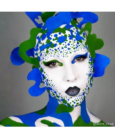 Mehron Edge Face & Body Makeup in Green - 28g | International Shipping Available - Buy Online on GoSupps.com