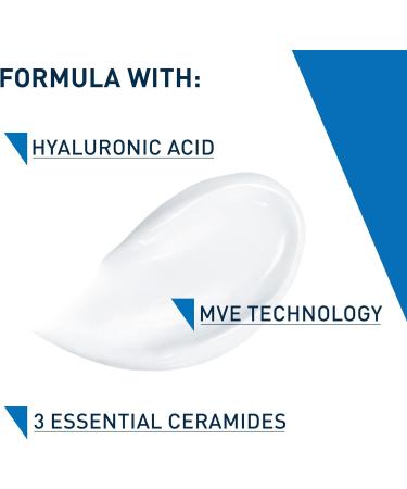 CeraVe Moisturising Cream 562ml for Dry to Very Dry Skin with Hyaluronic Acid and Ceramides - Buy Online on GoSupps.com