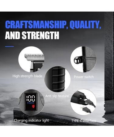 Professional Cordless Hair Clippers for Men - Rechargeable Barber Trimmer with LED Display for Precise Hair Cutting - Buy Online on GoSupps.com