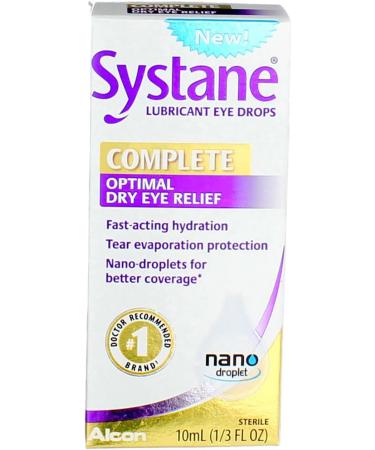 Systane Complete Eye Drops (Pack of 2) - Hydrating Eye Relief for Dry Eyes - Fast International Shipping - Buy Online on GoSupps.com