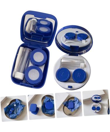 Buy Healvian 10 pc Colored Contact Lenses & Holder Case - Perfect Travel Container for Eyes | International Shipping - Buy Online on GoSupps.com