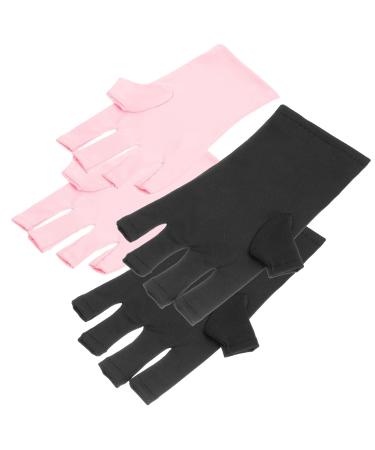 Beavorty 4 Pairs Nail Gloves Uv Protection Gloves Hand Gloves for Uv Light Protection Uv Gloves Uv Manicure Gloves Uv Light Gloves Uv Prevention Gloves Polyester Hand Cover Anti-uv Miss - Buy Online on GoSupps.com