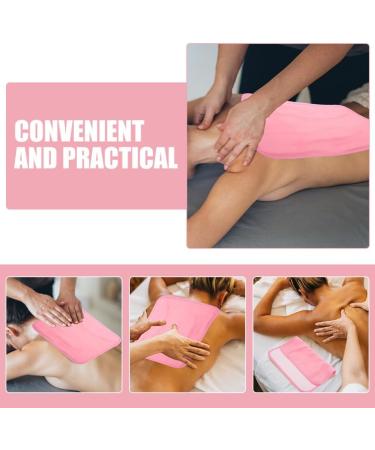 FRCOLOR 2pcs Reusable Castor Oil Compress Cloths - Soothing Absorbent Flannel for Abdomen & Joints - Relaxing Relief (Pink - Buy Online on GoSupps.com