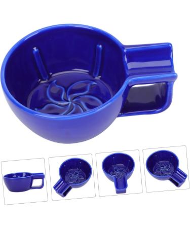 1stk Keybeaous Shaving Shell - Vintage Ceramic Shaving Soap Bowl & Refill for Men | International Shipping - Buy Online on GoSupps.com