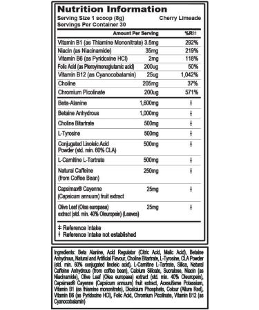 Evlution Nutrition ENGN Shred Pre Workout Thermogenic Fat Burner Powder - Cherry Limeade (30 Servings) - Buy Online on GoSupps.com