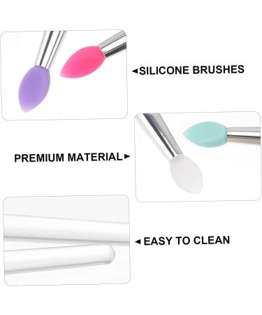 IWOWHERO 6pcs Eye Shadow Brush Eye Brush Makeupset Transparent Plastic Handle Make up Applicator - Buy Online on GoSupps.com