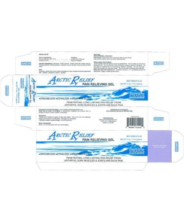 Arctic Relief External Gel 4oz - Fast-Acting Pain Relief Gel - Soothes Aches and Discomfort - Buy Online on GoSupps.com