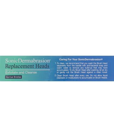 Buy Pretika Sonic Dermabrasion Brush Head Replacement Set Best International Shipping | Improve Your Skincare Routine - Buy Online on GoSupps.com