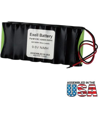 2pc 9.6V Custom NiMH 2100mAh Batteries for Futaba NT8JY - Upgrade & Improve Performance - Buy Online on GoSupps.com