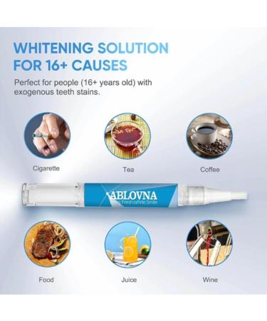 Teeth Whitening Pen 4 Pack Brighten Your Smile in Just 1 Week with Tooth Whitening Pens Fast Gentle Enamel Safe Whitening Gel for White Teeth in Mess Free Applicator Pens - Buy Online on GoSupps.com