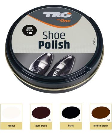 Shoe Cream Protector For Leather Shoes and Boots Care and Waterproofing by TRG 100 ml 118 Black - Buy Online on GoSupps.com