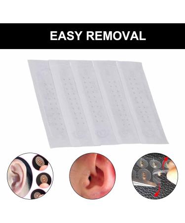 100 PCS Ear Seeds Auricular Sticker Kit Ear Seeds Ear Press Seeds Acupuncture Vaccaria Ear Seeds Massage Paste Ear Stickers Promote Blood Circulation Safe Painless Tool Accelerate Healing Ear Massage Silver - Buy Online on GoSupps.com